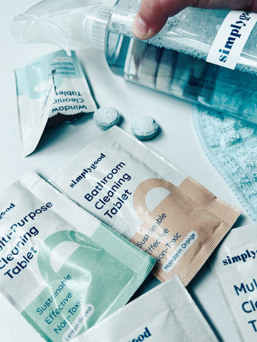 SimplyGood's Window & Glass Cleaning Tablets