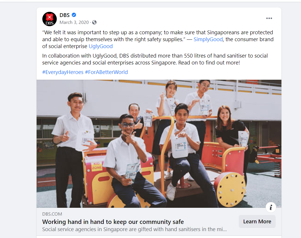 DBS SimplyGood partnership